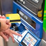 Credit card at ATM